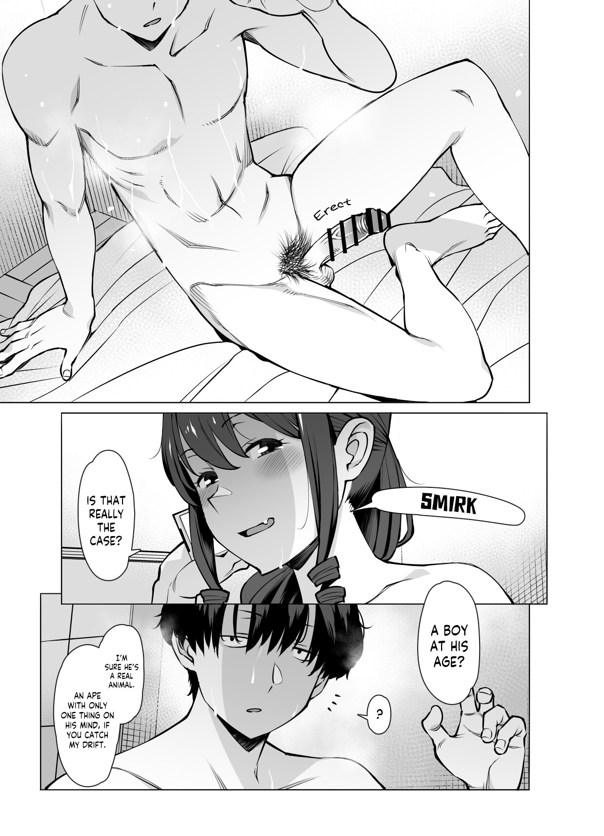 Hentai Manga Comic-Yamazaki Makie (3X Years Old), Becoming Fuck Buddies with her Daughter's Boyfriend-Read-54